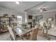 Spacious living room featuring a fireplace and modern furnishings at 245 Nw Mayflower Dr., Calabash, NC 28467