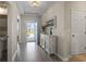 Bright entryway featuring beautiful floors, decor and a glimpse of the outdoors at 2572 Brescia St., Myrtle Beach, SC 29579