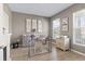 Well-lit home office with a modern desk, stylish decor and plenty of natural light at 2572 Brescia St., Myrtle Beach, SC 29579