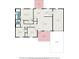 Detailed floor plan showcasing the layout and dimensions of the home at 264 La Patos Dr., Myrtle Beach, SC 29588