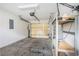 Spacious garage featuring an automatic door and ample storage space at 264 La Patos Dr., Myrtle Beach, SC 29588