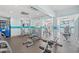 Bright fitness center equipped with weight machines, treadmills, and various exercise equipment at 2801 S Ocean Blvd. # 941, North Myrtle Beach, SC 29582