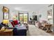 Inviting living room with cozy seating, natural light, and balcony access with views at 310 73Rd Ave. N # 5B, Myrtle Beach, SC 29572