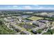 Aerial view of the neighborhood with a pond at 314 Kiskadee Loop # 8-C, Conway, SC 29526