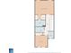 Floor 2: The primary bedroom is next to a walk-in closet, hall, bathroom, laundry room, and bedroom at 314 Kiskadee Loop # 8-C, Conway, SC 29526