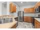 Well-equipped kitchen with stainless steel appliances, ample cabinetry, and tile flooring at 314 Kiskadee Loop # 8-C, Conway, SC 29526