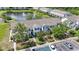 Aerial view of townhouses with parking at 314 Kiskadee Loop # 8-C, Conway, SC 29526