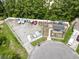Aerial view of a large property with boat parking, playset, garden, and ample space at 3468 Trailside Dr., Little River, SC 29566