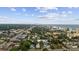 Expansive aerial view of the property nestled within a vibrant coastal community near the ocean and local amenities at 403 14Th Ave. S, Myrtle Beach, SC 29572