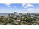 Property aerial with a red arrow pointing to its location in the community at 403 14Th Ave. S, Myrtle Beach, SC 29572