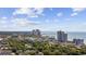 Home is located with a distant view of the ocean and city skyline at 409 2Nd Ave. S, Myrtle Beach, SC 29577