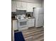 Functional kitchen with white appliances and ample countertop space at 4107 Pinehurst Circle # Dd-15, Little River, SC 29566
