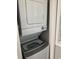 Stacked washer and dryer unit in a dedicated closet at 4107 Pinehurst Circle # Dd-15, Little River, SC 29566