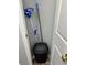 Storage closet featuring cleaning supplies and a trash can at 4107 Pinehurst Circle # Dd-15, Little River, SC 29566