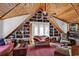 This bonus room is full of built-in bookshelves and plenty of space to relax at 4131 Gunter Lake Rd., Galivants Ferry, SC 29544