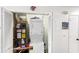 Functional laundry area with stacked washer and dryer units, optimizing space at 4477 Little River Inn Ln. # 1802, Little River, SC 29566