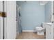Cozy bathroom features a combination tub and shower, and neutral decor at 521 Bay Drive Ext., Garden City Beach, SC 29576