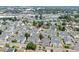 Aerial view of townhome complex near a pond at 613 S 2Nd Ave. # 21D, North Myrtle Beach, SC 29582