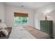 Comfortable bedroom with a scenic view at 6253 Catalina Dr. # 1523, North Myrtle Beach, SC 29582