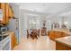 Charming kitchen with light wood cabinetry and breakfast nook with bay window at 86 Wickham Ct., Pawleys Island, SC 29585