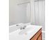 Bathroom featuring a combination shower-tub, white countertop, sink, and chrome fixtures at 101 Culpepper Way # 1006, Myrtle Beach, SC 29579