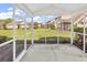 Enjoy outdoor living on this screened porch, perfect for relaxing with beautiful views of the community at 101 Culpepper Way # 1006, Myrtle Beach, SC 29579