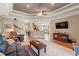 Comfortable living area with hardwood floors and easy access to the kitchen at 1025 Limpkin Dr., Conway, SC 29526