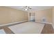 Cozy living room featuring neutral walls, hardwood-style flooring and a ceiling fan at 1043 South Main St., Aynor, SC 29511