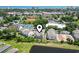 Aerial view of property with tennis courts, baseball field, and coastal views at 1100 Possum Trot Rd. # C-203, North Myrtle Beach, SC 29582