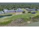 Beautiful aerial shot of condo community on golf course with water views at 1912 Goose Creek Rd. Sw # 4302, Ocean Isle Beach, NC 28469