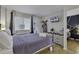 Cozy bedroom offers restful retreat with natural light, modern accents, and smart storage solutions at 2001 S Ocean Blvd. # 721, Myrtle Beach, SC 29577