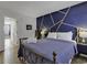 Comfortable bedroom featuring a cozy bed, modern accents, and tranquil ambiance at 2001 S Ocean Blvd. # 721, Myrtle Beach, SC 29577