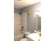Bathroom features a shower-tub combination, a toilet and a vanity sink at 201 76Th Ave. N # E3, Myrtle Beach, SC 29577