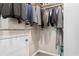 Organized closet featuring clothing racks and ample storage space for all wardrobe needs at 210 Double Eagle Dr. # B-2, Surfside Beach, SC 29575