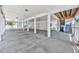 Large, open, covered space ideal for storage or outdoor activities at 2405 Duffy St., North Myrtle Beach, SC 29582