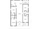 Detailed floor plan showcasing layout of bedrooms, bathrooms, kitchen, and living spaces at 2405 Duffy St., North Myrtle Beach, SC 29582