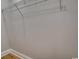 Empty closet space with wire shelving and neutral paint, ready for storage solutions at 2599 Woodcreek Ln., Conway, SC 29527
