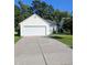 Charming one-story home with a two-car garage and well-maintained front yard at 281 Palmetto Glen Dr., Myrtle Beach, SC 29588