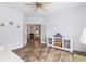 Bright living room featuring fireplace and view into another room at 364 Palm Lakes Blvd., Little River, SC 29566