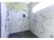 Spacious tiled shower featuring dual shower heads and a built-in niche at 3718 Highway 931, Conway, SC 29526