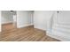 Entryway view with stairs and hardwood floors at 401 S Nichols St., Nichols, SC 29581