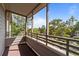 Overhead view of a balcony overlooking the beautiful trees at 415 Ocean Creek Dr. # 2388, Myrtle Beach, SC 29572