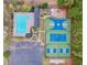 Aerial view of the community pool, basketball court, and playground at 4826 Keel Ct., Myrtle Beach, SC 29579