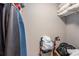 Well-organized closet featuring hanging storage and shelf storage at 4853 Meadowsweet Dr. # 1805, Myrtle Beach, SC 29579