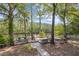 Large backyard with deck and water views at 515 River Rd., Conway, SC 29526