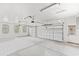 Bright garage with ample parking space and storage, with automatic garage door openers at 528 Chamberlin Rd., Myrtle Beach, SC 29588