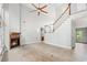 Living Room boasts a fireplace, soaring ceilings, wood floors, and staircase at 528 Chamberlin Rd., Myrtle Beach, SC 29588