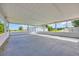 Spacious covered barn area with view of adjacent barn and countryside at 5589 Highway 668, Conway, SC 29526