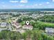 Aerial view of the community and surrounding area with waterway and golf course views at 5750 Oyster Catcher Dr. # 822, North Myrtle Beach, SC 29582