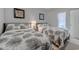 Bedroom featuring two full-size beds and neutral paint at 601 N Hillside Dr. # 4434, North Myrtle Beach, SC 29582